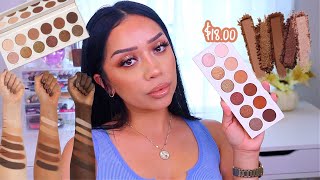 MORPHE X JACLYN HILL DIVINE NEUTRALS PALETTE REVIEW amp TUTORIAL  MAKEUP MONDAY [upl. by Blanca239]