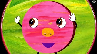 Shapes Song  56  Circle  Shapes Show Effects  BlackDiamond Nursery Rhymes amp Kids Song [upl. by Akirehc]