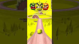 Which apple crosses this cutter ❓shorts gaming ballgame [upl. by Artema]