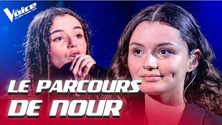 Le Parcours de Nour  The Voice 2022 [upl. by Ainaled424]