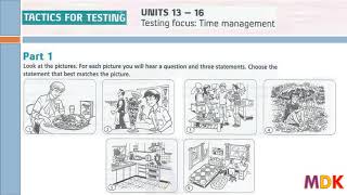 Tactics for Listening Third Edition Basic Test 4 [upl. by Yahc403]