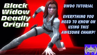 Black Widow Deadly Origin BWDO Tutorial Everything you need to know on how to use BWDO [upl. by Enirehtac]