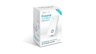 TPLink TLWA850RE 300Mbps Universal WiFi Range Extender [upl. by Ientirb]