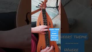 Cheers Theme Where Everybody Knows Your Name played on dulcimer [upl. by Arahsal]