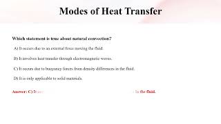 Heat Transfer Modes of Heat Transfer 1 [upl. by Im]