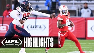 Houston Roughnecks vs DC Defenders Extended Highlights  UFL [upl. by Ramal]