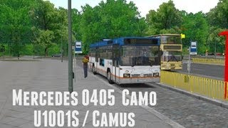 OMSI Bus Simulator Mercedes O405 Camo Camus  U1001S [upl. by Brianne583]