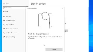 How To Setup Fingerprint Sensor In Windows 10amp11 HP Dell Asus Acer Lenovo [upl. by Sirrom]