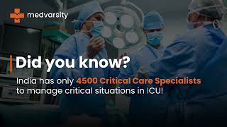 Fellowship in Critical Care Medicine  MedvarsityOnlineLtd [upl. by Griffis]