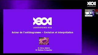 WEBINAIRE B2A  LÉVOLUTION DE LINTERPRÉTATIONDES ANTIBIOGRAMMES [upl. by Caravette]