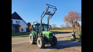 DeutzFahr 5080D Keyline  Stoll Solid 3518 H [upl. by Ominoreg499]