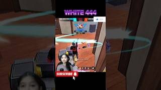 White 444⚡⚡ game play 🤯 free fire white 444 garenafreefire gaming shorts [upl. by Emmie610]