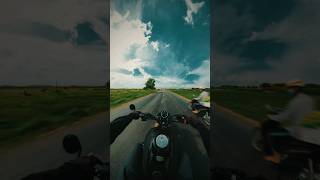 Yamaha XSR 155  POV RAW SOUND [upl. by Ahsekyt89]