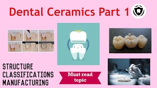 Dental Ceramics  Part 1 [upl. by Clough832]