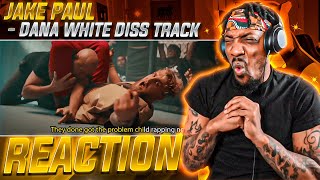 NoLifeShaq REACTS to JAKE PAUL  DANA WHITE DISS TRACK [upl. by Nefen]