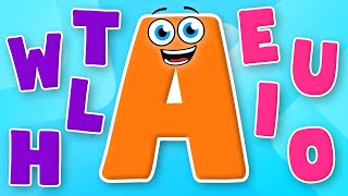 Learn ALL About Consonants Vowels amp More  Learning Songs For Kids  KLT [upl. by Norford]