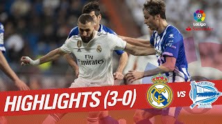 Highlights Real Madrid vs Deportivo Alaves 30 [upl. by Maxi]