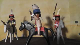 PLAYMOBIL WESTERN FILM  LEDERSTRUMPF  STOP MOTION [upl. by Llennaj]