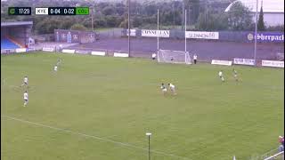 SAUCY CATHAL MCCABE GOAL FOR COLMCILLE IN THE 2024 LONGFORD SENIOR FOOTBALL CHAMPIONSHIP GAA IRELAND [upl. by Adnohsel]