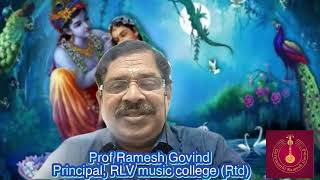 Ashtapathi 18  Madhave ma kuru manini  Prof Ramesh Govind [upl. by Weinrich816]