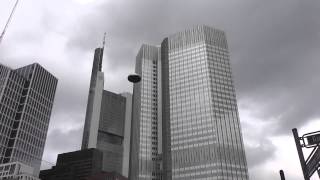 Eurotower und Commerzbank in Frankfurt am Main [upl. by Haswell]