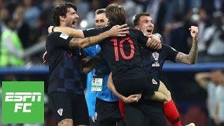 Croatia beats England in 2018 World Cup to reach final vs France Instant Analysis  ESPN FC [upl. by Myrilla]