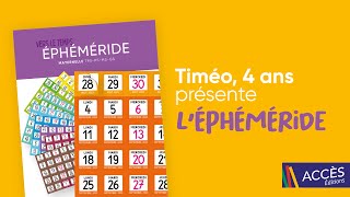 Éphéméride • Vers le temps  Présentation [upl. by Nyladnewg]