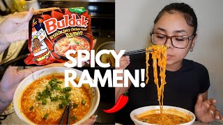 RAMEN RECIPE  MUKBANG stew type🥵🔥 [upl. by Milas]