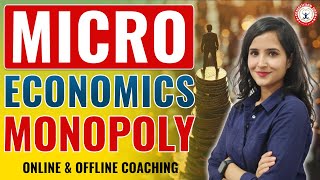 Microeconomics  Monopoly Explained  BEST COACHING INSTITUTE IN CHANDIGARH competitionguru [upl. by Chucho]