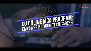 MCA online with Harvard Certification  Chandigarh University Online [upl. by Ahsratal]