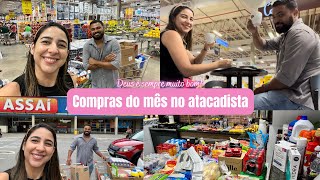 Compras do mês no atacadista Mostrei o valor total da compra Missão Virtuosa [upl. by Rojas448]