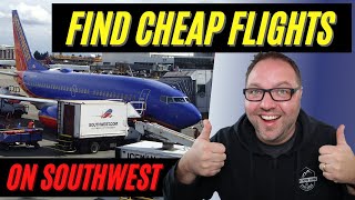 ✈ How to Find Cheap Flights on Southwest Airlines  Low Fare Calendar [upl. by Adnama]