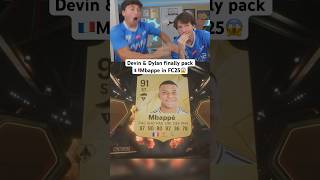 Devin amp Dylan finally pack 🇫🇷Mbappe in FC25😱 [upl. by Norraj]