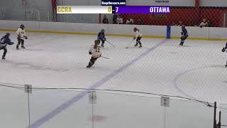 NEPEAN RINGETTE TOURNAMENT  U14B  Ottawa Ice Bohemier vs GCRA Dallaire  20241116 [upl. by Akirdnuhs766]