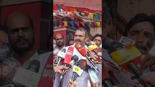 திருமாவளவனுக்கு சமூக நீதியை பற்றி பேசுவதற்கு அருகதை கிடையாது  மத்திய அமைச்சர் Lமுருகன் காட்டம் [upl. by Eiralav]