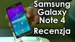 Samsung Galaxy Note 4  recenzja  Twardy Reset [upl. by Hannavahs]