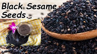 Top 7 Surprising Benefits of Black Sesame Seeds  Benefits of Black Sesame Seeds  Sesame Seeds👈 [upl. by Pish]