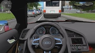 City Car Driving  Audi R8 42 FSI [upl. by Sugar]