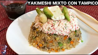 Yakimeshi mixto con tampico [upl. by Khoury]