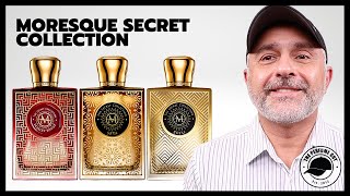 Top 6 Moresque SECRET COLLECTION FRAGRANCES  Soul Batik Royal Seta Scarlet Rouge Alma Pure [upl. by Ellevart]