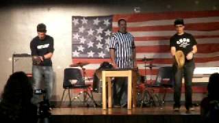 Liberty Middle School Teacher Talent Show Extreme Olympics [upl. by Cammi]