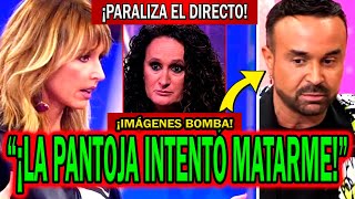 💥¡SE PARALIZA EL DIRECTO EMMA GARCÍA PÁLIDA CON DULCE EN FIESTA POR ISA PANTOJA Y LUIS ROLLÁN [upl. by Lamiv153]