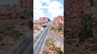 Realistic Highway Car Crashes 120  BeamNGdrive [upl. by Annyl]