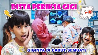 DISTA PERTAMA KALI KE DOKTER GIGI🥲 GIGINYA BOLONG viralvideos [upl. by Emyle]