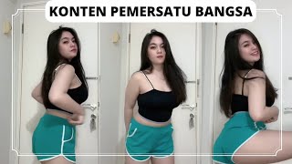 Tiktok cewek cantik pemersatu bangsa  tiktok Cewek montok semok body oke [upl. by Leonelle]