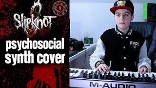 Slipknot Psychosocial Synth Cover MAudio Oxygen 49 [upl. by Telrahc]