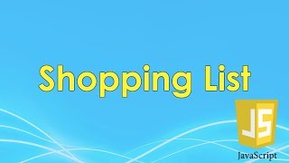 Shopping List  JavaScript Tutorial  FreeCodeCamp [upl. by Ebberta]