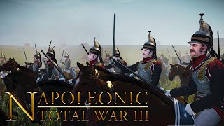 CUIRASSIERS TRY TO SMASH THROUGH AT QUATRE BRAS  NTW 3 Napoleon Total War Multiplayer Battle [upl. by Ccasi]