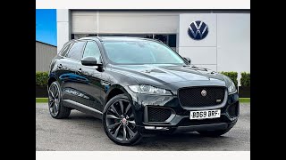 Used Jaguar FPACE P300 Sport AWD  Wrexham Volkswagen  BD69BRF [upl. by Nicoli681]