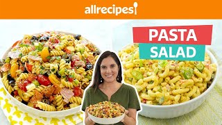 Trying the Top Rated Pasta Salads on AllRecipescom 🏆 Vinegar Antipasto Chef John’s Macaroni Salad [upl. by Niehaus]